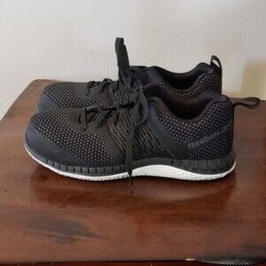 Reebok Steel Toe Sneaker Shoe MemoryTech Massage  Size Women's 6.5 M Men…